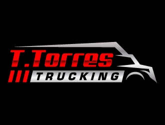 T.Torres Trucking logo design by akilis13