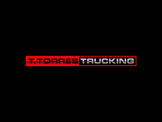 T.Torres Trucking logo design by johana