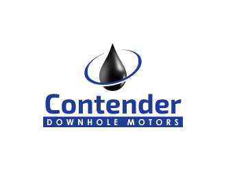 Contender Downhole Motors logo design by GraphicLab