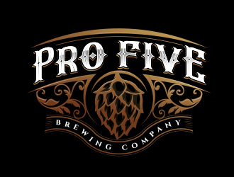 Pro Five Brewing Company logo design by schiena