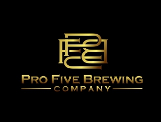 Pro Five Brewing Company logo design by amar_mboiss