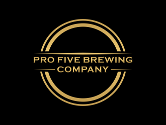 Pro Five Brewing Company logo design by BlessedArt