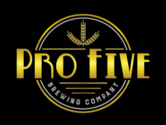 Pro Five Brewing Company logo design by scriotx