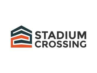Stadium Crossing logo design by pakNton