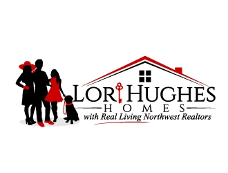 Lori Hughes Homes with Real Living Northwest Realtors logo design by jaize