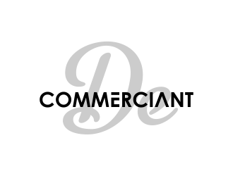 De Commerciant logo design by giphone
