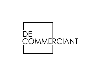 De Commerciant logo design by giphone