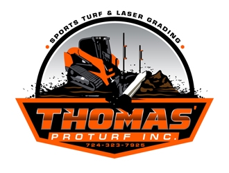 Thomas Proturf Inc. logo design by DreamLogoDesign