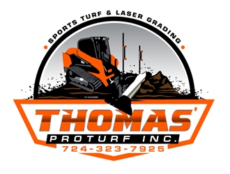 Thomas Proturf Inc. logo design by DreamLogoDesign
