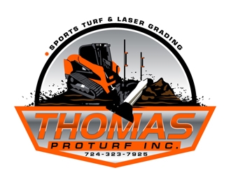 Thomas Proturf Inc. logo design by DreamLogoDesign