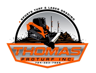 Thomas Proturf Inc. logo design by DreamLogoDesign