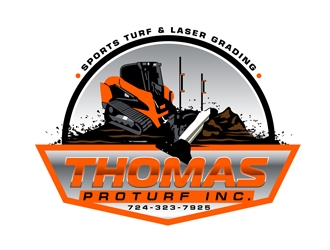 Thomas Proturf Inc. logo design by DreamLogoDesign