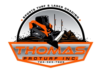 Thomas Proturf Inc. logo design by DreamLogoDesign
