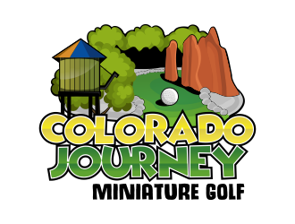 Colorado Journey Miniature Golf logo design by mikael