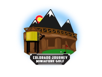 Colorado Journey Miniature Golf logo design by budbud1