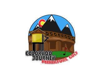 Colorado Journey Miniature Golf logo design by budbud1