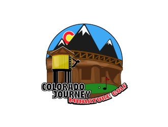 Colorado Journey Miniature Golf logo design by budbud1