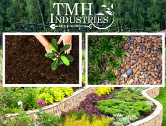 TMH Industries logo design by MAXR