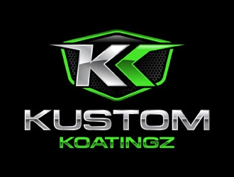 KustomKoatingz logo design by MAXR