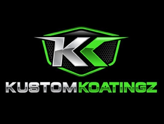 KustomKoatingz logo design by MAXR