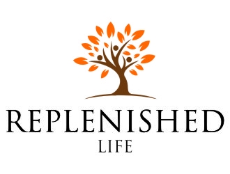 Replenished Life logo design by jetzu