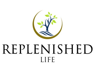 Replenished Life logo design by jetzu