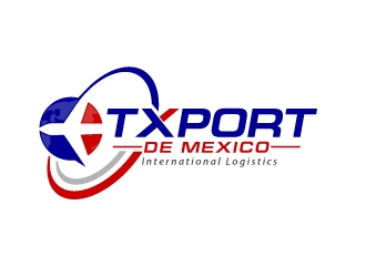 TXPORT DE MEXICO  logo design by fantastic4