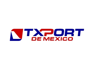 TXPORT DE MEXICO  logo design by fantastic4