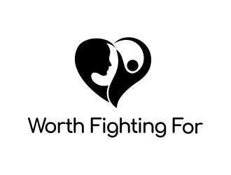 Worth Fighting For logo design by b3no