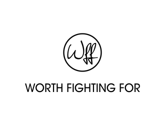 Worth Fighting For logo design by oke2angconcept