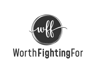 Worth Fighting For logo design by akilis13