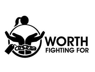 Worth Fighting For logo design by PMG