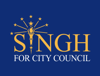 Singh for City Council logo design by done