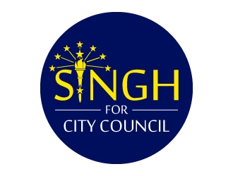 Singh for City Council logo design by jaize