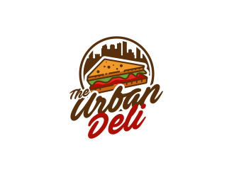THE URBAN DELI logo design by WooW