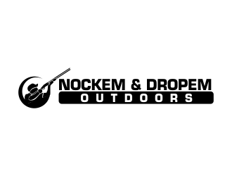 Nockem & Dropem Outdoors logo design by mckris