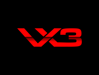 VX3 logo design by afra_art