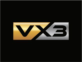 VX3 logo design by up2date