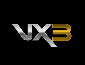 VX3 logo design by kunejo
