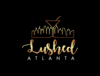 Lushed Atlanta logo design by oke2angconcept