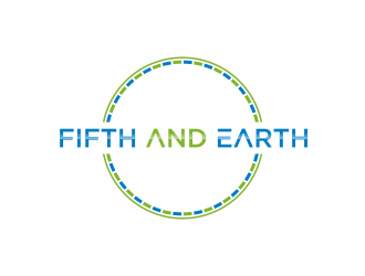 Fifth and Earth logo design by ammad