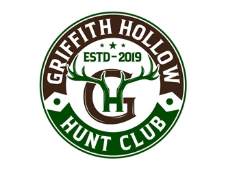 Griffith Hollow Hunt Club logo design by DreamLogoDesign