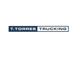 T.Torres Trucking logo design by Zhafir