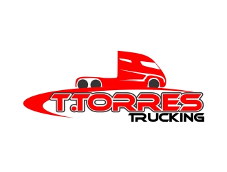 T.Torres Trucking logo design by mckris