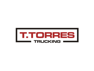 T.Torres Trucking logo design by rief