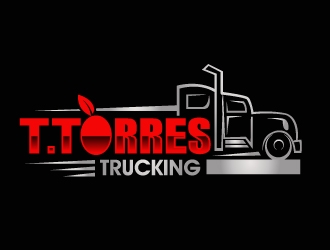 T.Torres Trucking logo design by PMG