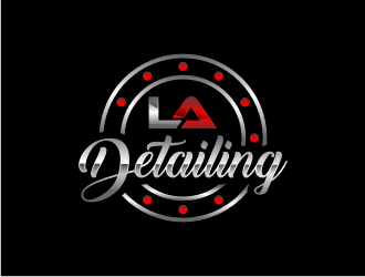 LA Detailing logo design by bricton
