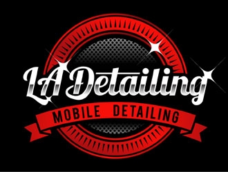 LA Detailing logo design by MAXR