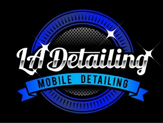 LA Detailing logo design - 48hourslogo.com