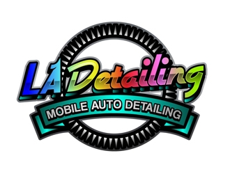 LA Detailing logo design by DreamLogoDesign